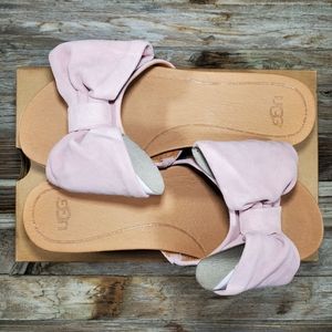 NIB Ugg Joan ll Pink Dawn Flip flop Slides Sandals